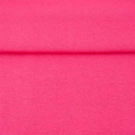 tricot boord uni | fuchsia