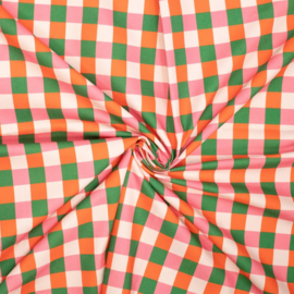 Decostof  - Canvas Katoen -  Blocks - Christmas