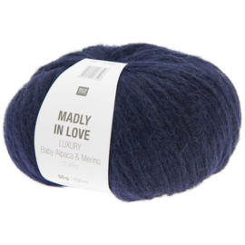 Rico Design - Madly in Love - Luxury Baby Alpaca & Merino Chunky - Navy Blue 008