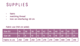 Atelier Jupe -  Atelier Jupe -  Martha Dress   -  Paper Pattern   - Ned - Eng - Fr.