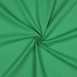 Verhees textiles - Poplin - katoen uni - Kelly Green 101