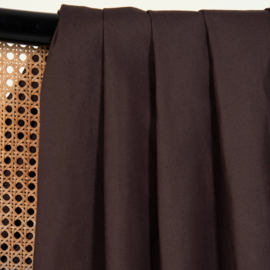 Atelier Brunette - Waterafstotende Coton Canvas - Chocolat Brown
