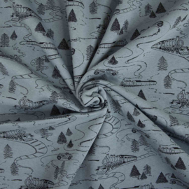 Katia Fabrics - Winter Sweat - Vintage Trains