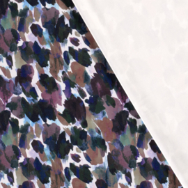 Sportswear - Yoga - Jersey Lycra - Leopard Black