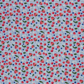 Swafing - Katoen Print - Strawberries