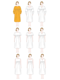 Notches - Dila - Paper Pattern - Blouse en Jurk