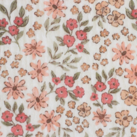 Swafing - Double Gauze -  Tiny Flowers - Rose