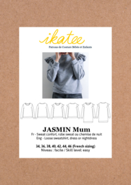 IKATEE | JASMIN Mum sweatshirt/dress -34-46 - Paper Sewing Pattern