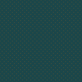 Tricot Organic  | Mini Dots  | Dark Petrol - Ochre