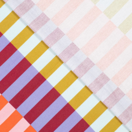 Katoen Poplin Print - Ilja Blocks
