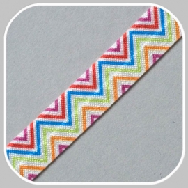 41240 elastisch biaisband zigzag horizontaal 15mm