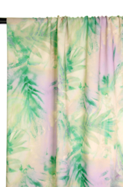 Atelier Jupe -  Viscose Tropical Tie Dye - Lilac Green