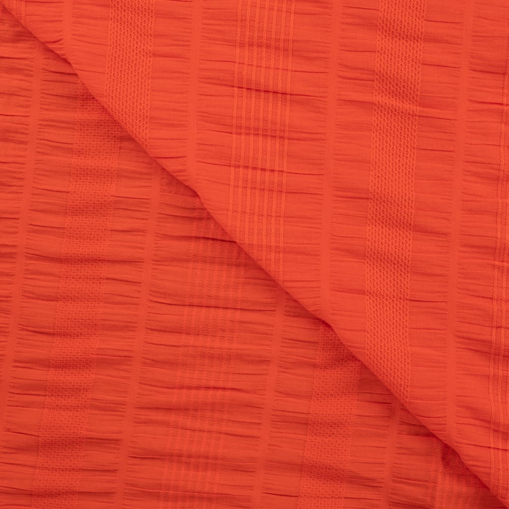 Katoen Crinkle - Orange