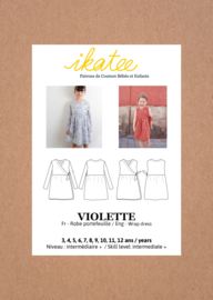 Ikatee | Violette dress - Girl 3/12Y - Paper Sewing Pattern