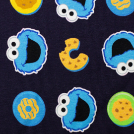 Swafing Tricot - Sesamstraat - Cookie Monster.