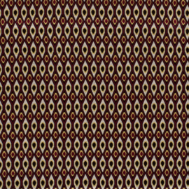 Jacquard - Abstract  Small  - Bordeaux