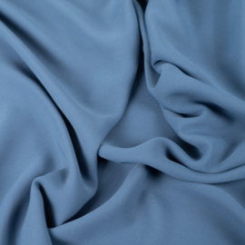 Dubbel Crepe Georgette | Jeans Blue 006