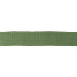 Tassenband Katoen | Oud Groen   | 4cm breed