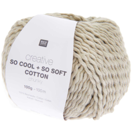 Rico Design - Creative - So Cool + So Soft Cotton Chunky - Dust 022