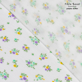 Fibremood 20 - Wafeltricot - Flowers