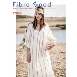 Fibremood - Double Gauze |  Ecru - Streep - Blauw