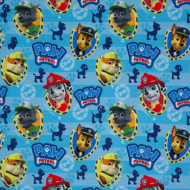 Swafing Tricot - Paw Patrol - Blue