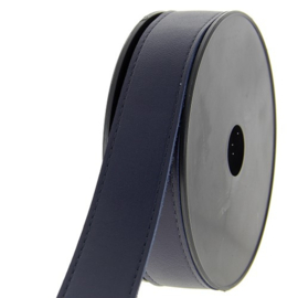 Tassenband - Imitatieleer - 30 mm -  Dark Blue