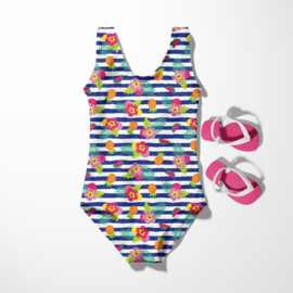 Swimwear Jersey   - UPF 50 - Tropical