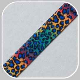 41243 elastisch biaisband tijger fantasie 15mm
