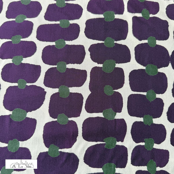 Bittoun - A la Ville -  Knipmode - Viscose  - Abstract   - Blue