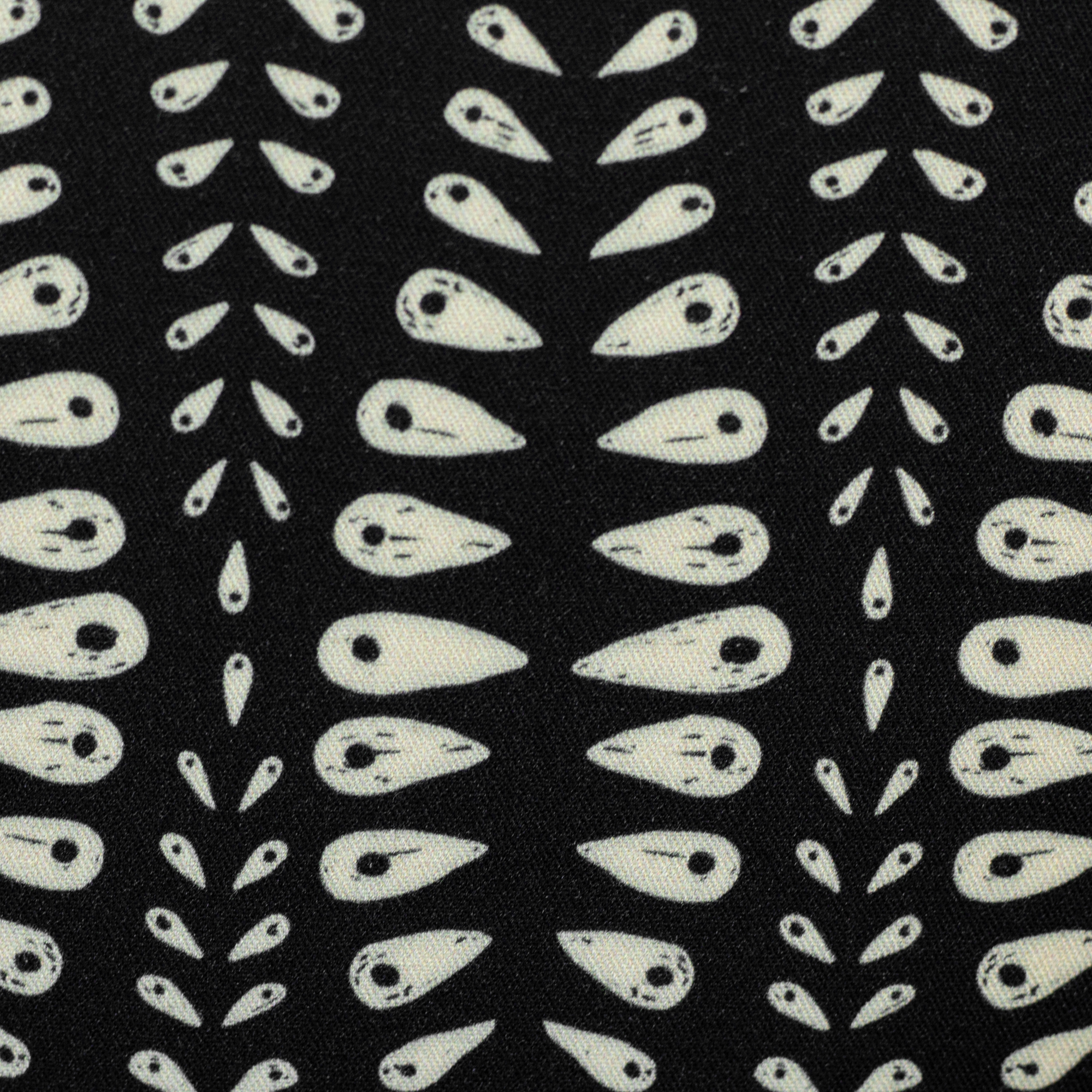 Swafing - Viscose - Trigo  - By Bienvenido Colorido - Black