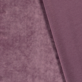 Heavy Velvet Knitted - Mauve 043