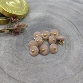 Atelier Brunette  Buttons |  Jewel - Blush   9 mm