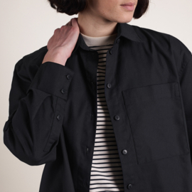Atelier Brunette - Oxford Katoen    - Deep Charcoal