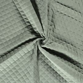 Double Gauze - Mousseline Quilted | Dusty Mint 022