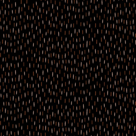 Viscose - Verhees Textiles - Stripes - Black