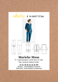 Ikatee Pattern | Marieke Mum- Jumpsuit, playsuit & dress - Women 34-46