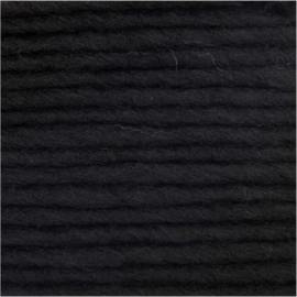 Rico Design - Essentials - Super Aran - Black 016