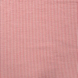 Seersucker - Stripe - Red