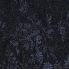 Verhees Jeans - Velvet  Jacquard  -  Black