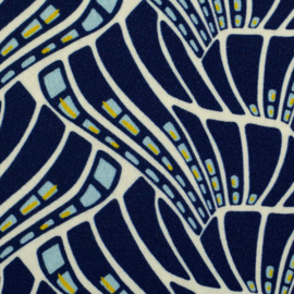 Swafing - Viscose - Vienna - by Bienvenido Colorido - Dark Blue