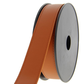 Tassenband - Imitatieleer - 30 mm -  Cognac