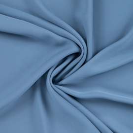 Dubbel Crepe Georgette | Jeans Blue 006