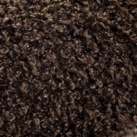 Fake Fur  - Curly  - Brown