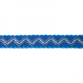 ibiza band middenblauw/ 3 cm breed