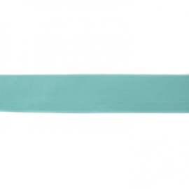 elastiek uni | 4 cm |  mintgroen-donker