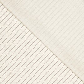 Viscose Mix  - Stripes - Natural