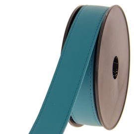 Tassenband - Imitatieleer - 30 mm -  Light Petrol