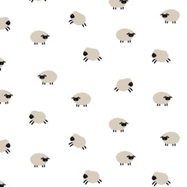 Flannel Katoen - Sheep