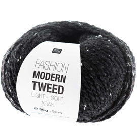 Rico Design | Fashion Modern Tweed Aran -  Black 010